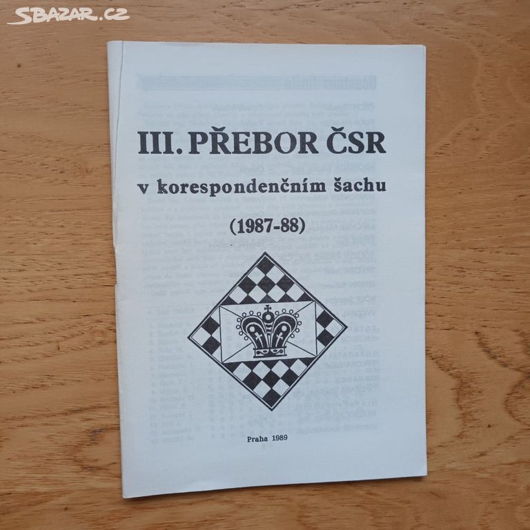 III. přebor ČSR v korespondenčním šachu (1987-88)