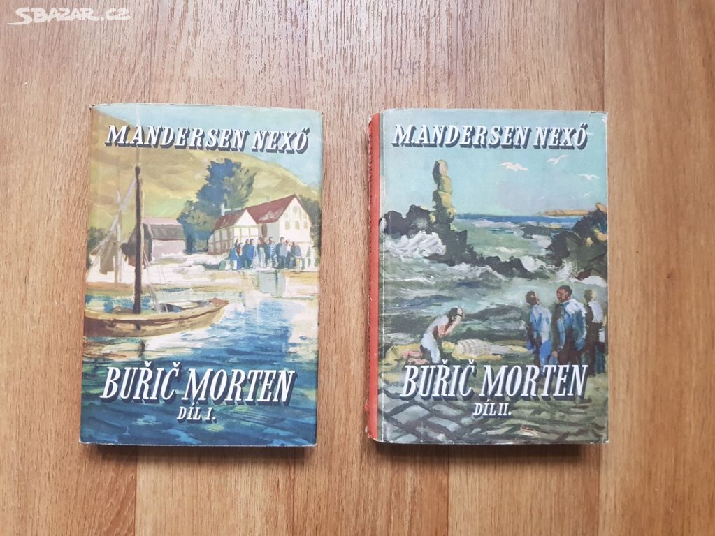 Prodám knihy Buřič Morten  1-2 díl