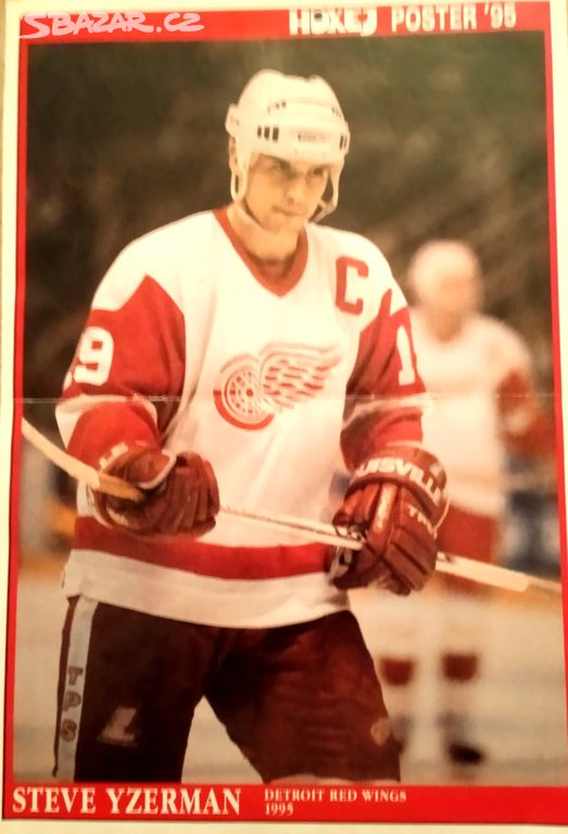Yzerman Steve - Detroit Red Wings - 1995 hokej
