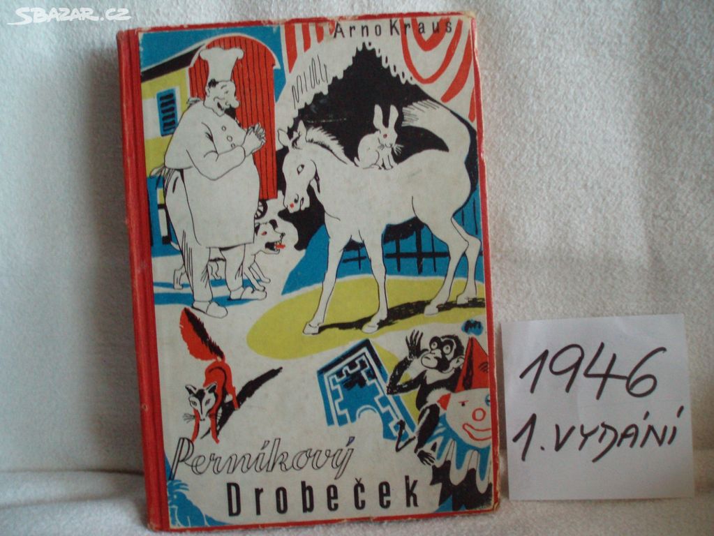 stará kniha Perníkový drobeček 1946 1.vydání