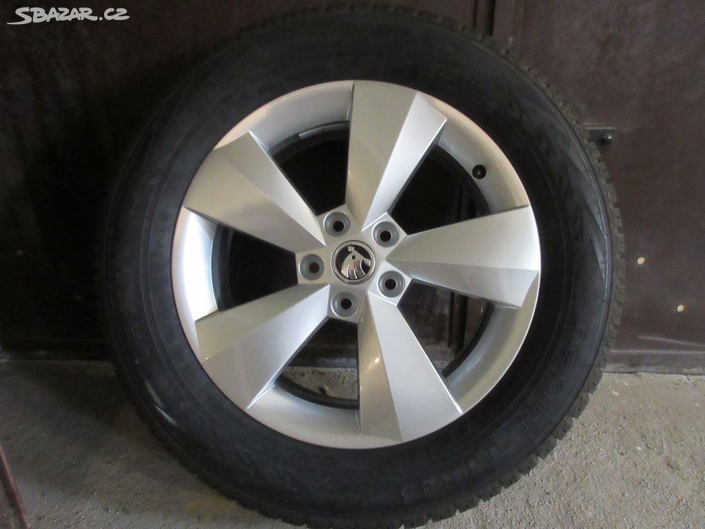 Zimní sada 215/65 R17 103H XL na Škodu Kodiaq