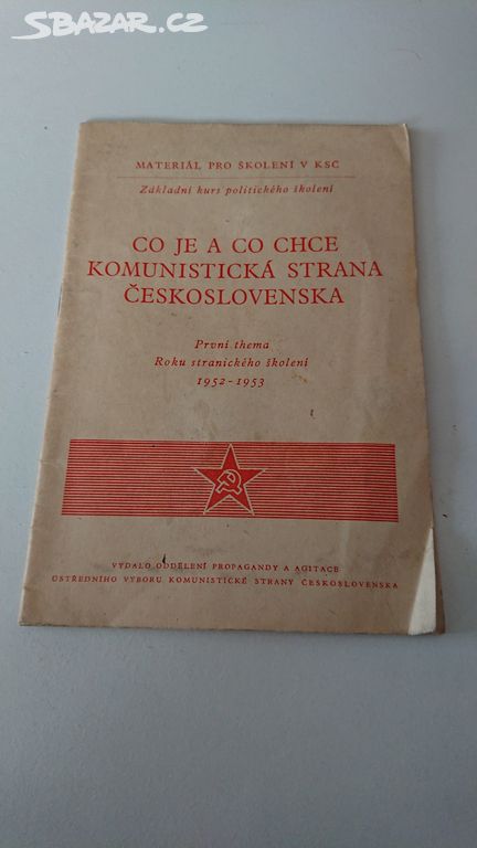 Co je a co chce Komunistická strana Československa