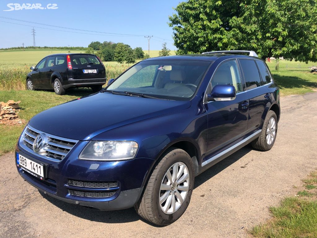 touareg 3.0 TDI 165kW automat vzduch havarovane