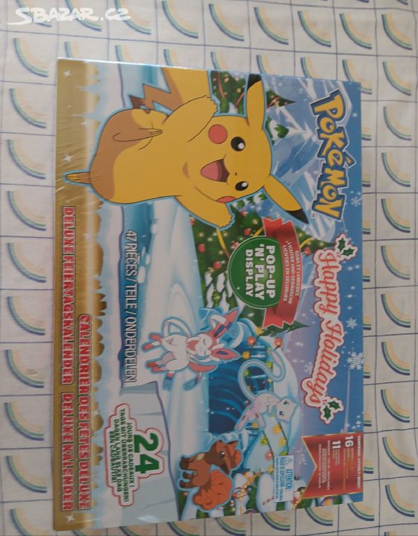 Pokémon figurky adventní kalendář DELUXE