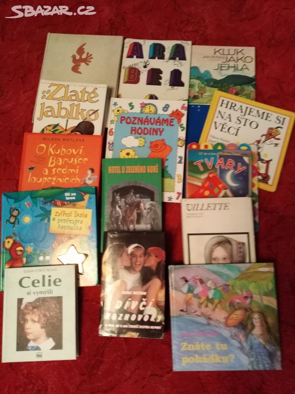 Dětské knihy - různé ceny