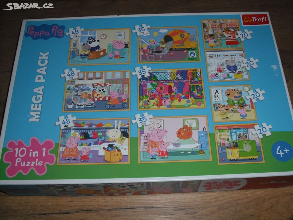 Puzzle Peppa Pig 10 v 1