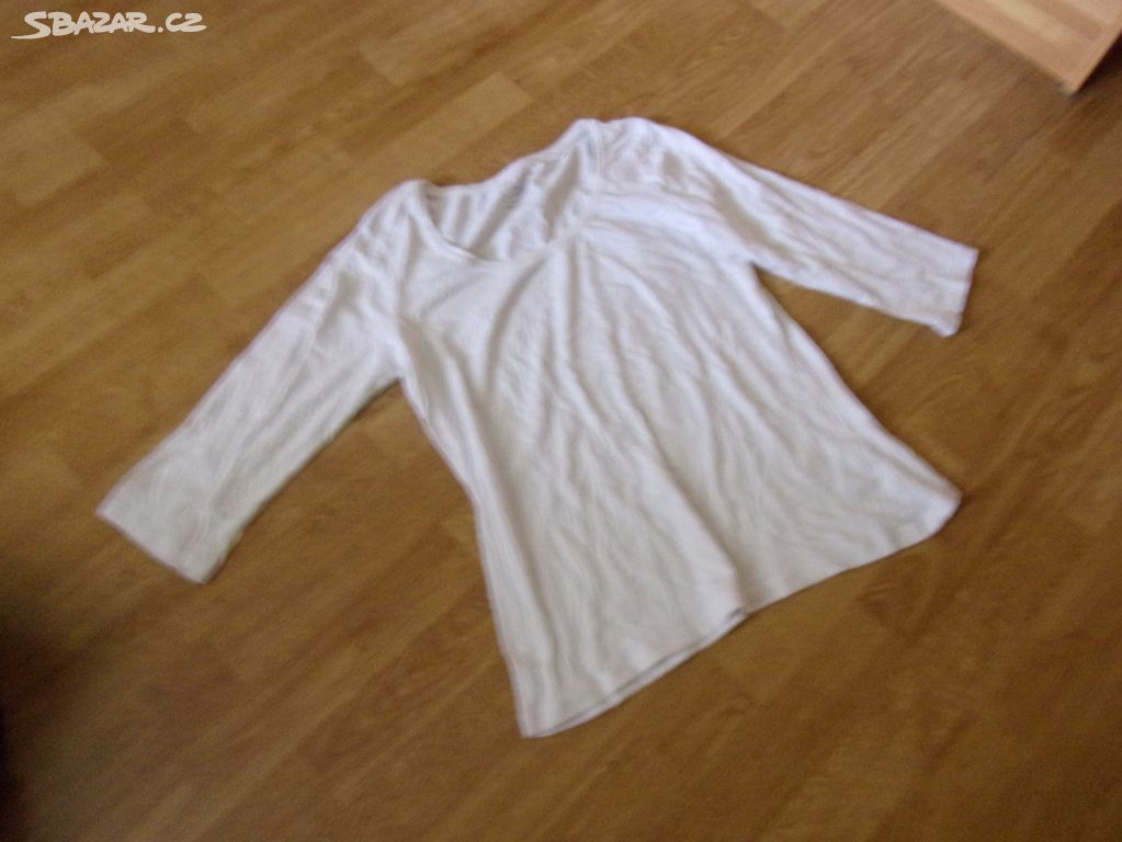 Dámské strečové tričko bílé Janina Stretch vel. 42