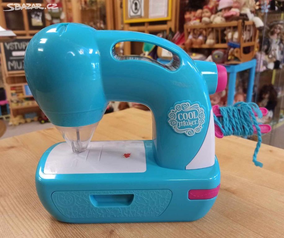 Dětský šicí stroj - COOL MAKER - FUNKČNÍ