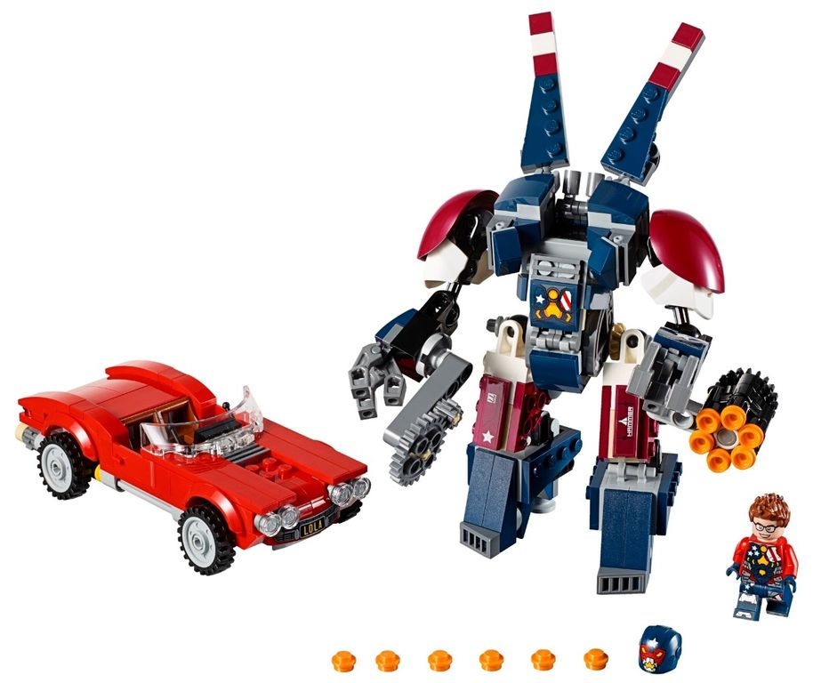 LEGO Super Heroes 76077 Detroit Steel útočí