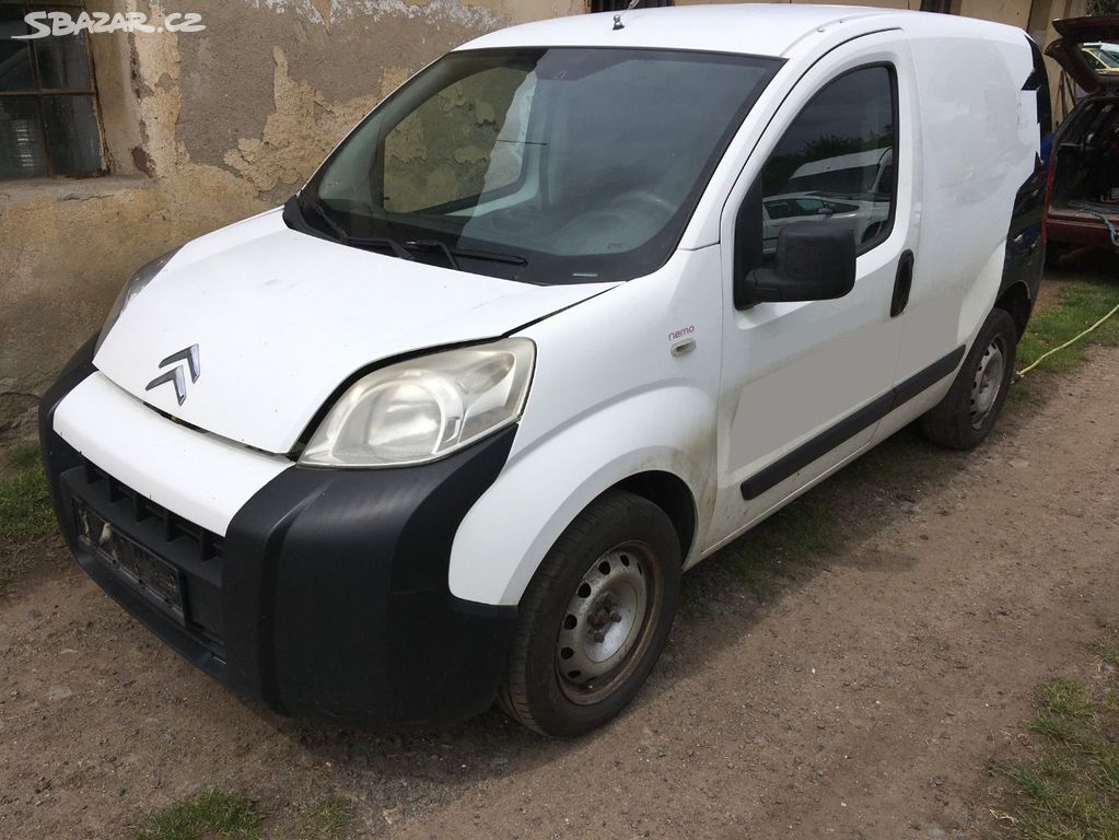 Peugeot Bipper náhradní díly r.v. 08-15