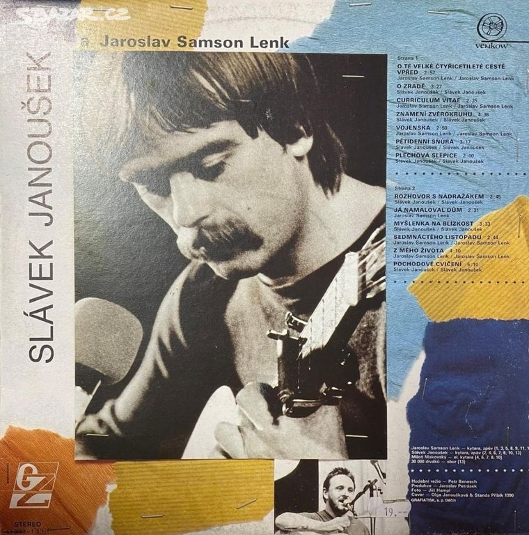 Slávek Janoušek / Jaroslav Samson Lenk (green LP)