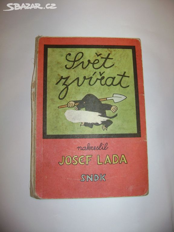 Josef Lada  - Svět zvířat (leporelo z r. 1964)