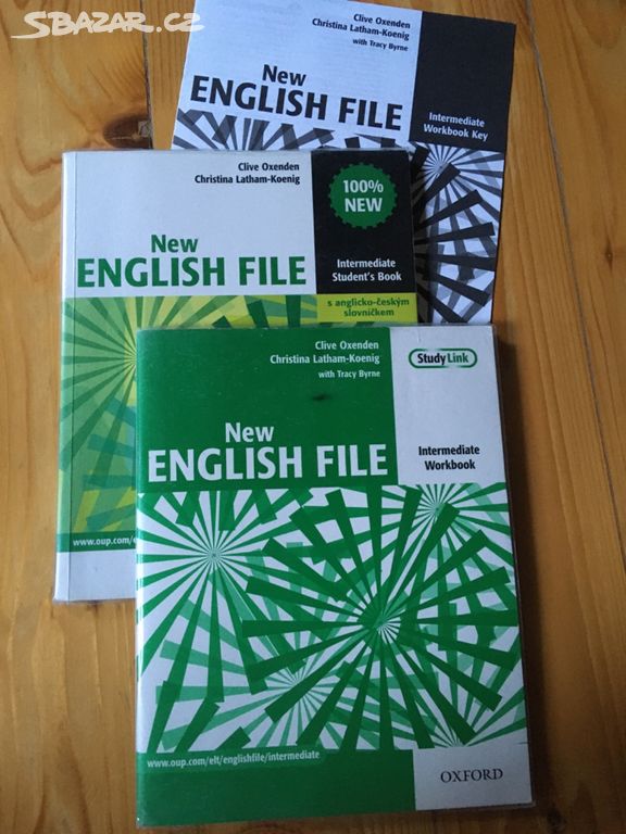 Angličtina New English File, pracovní sešit a CD