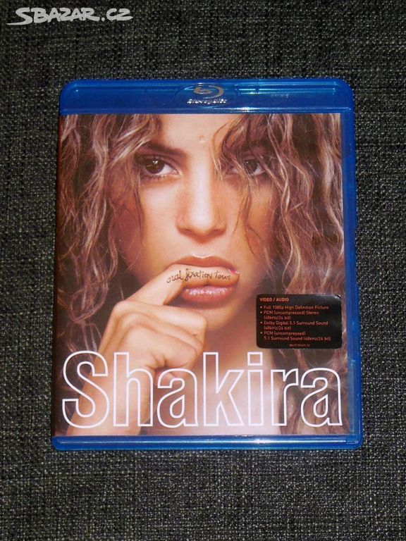 Blu-ray + CD Shakira - Oral Fixation Tour (2007).