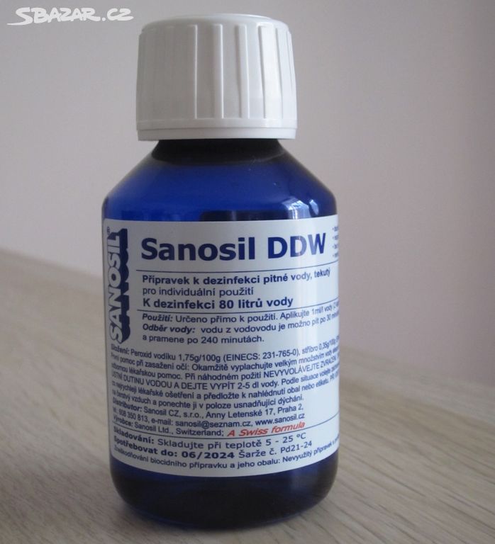 Sanosil DDW - čištění vody na cesty