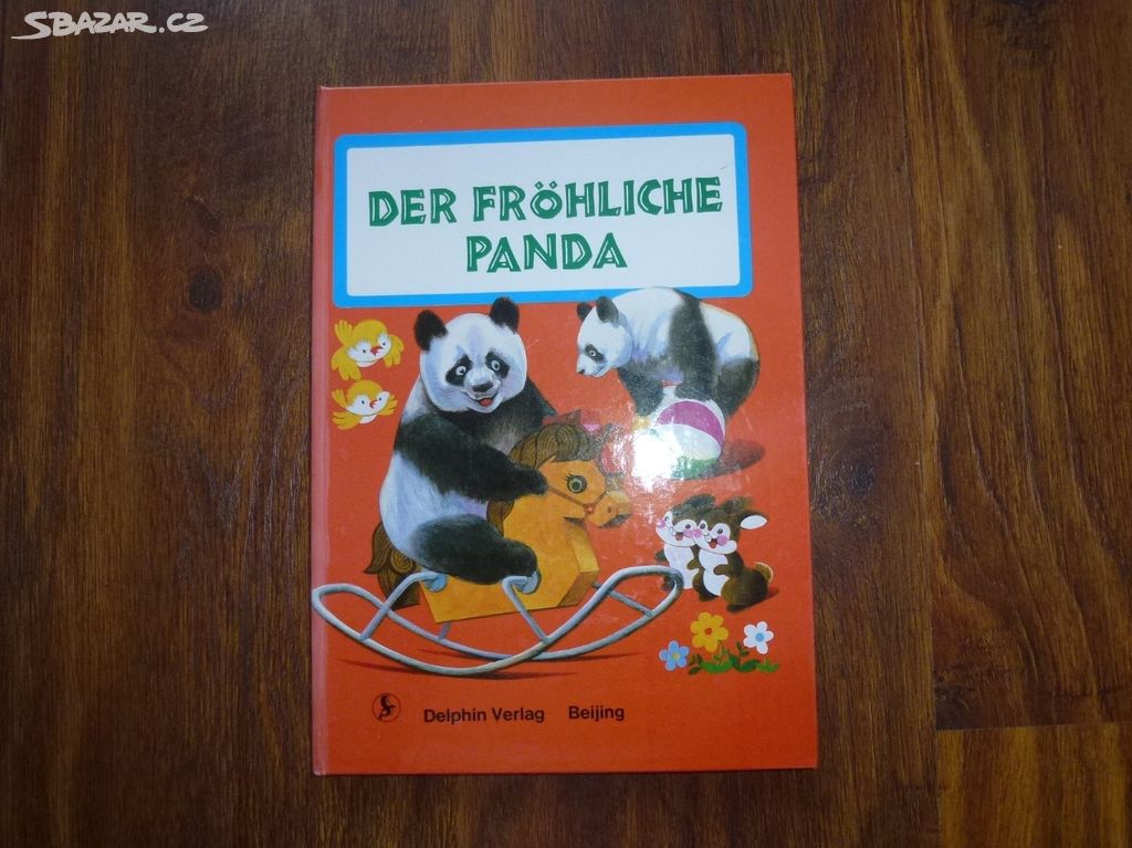 Obrázková 3D kniha panda