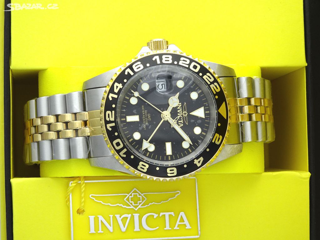 Invicta Pro Diver 43974 GMT lefty