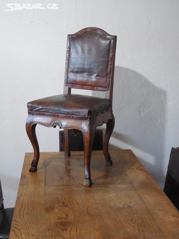 Barokní židle 6 kusů