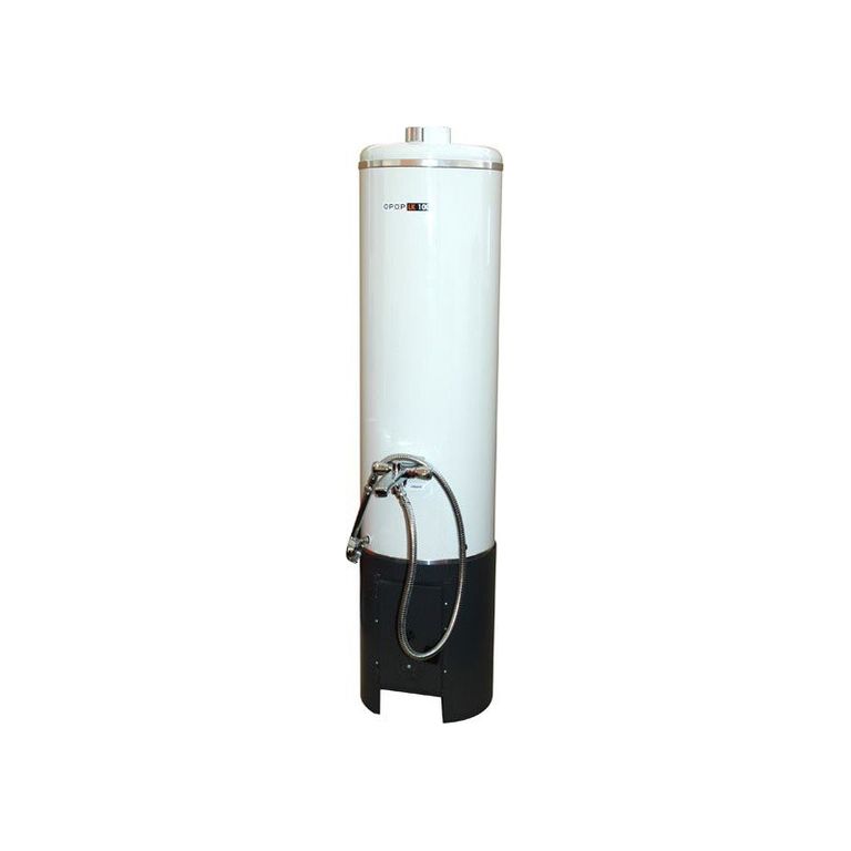 Ohřívač vody na pevná paliva (lázeňská kamna)