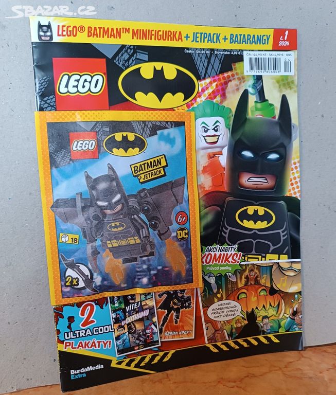 LEGO BATMAN 1/24 - časopis + hračka
