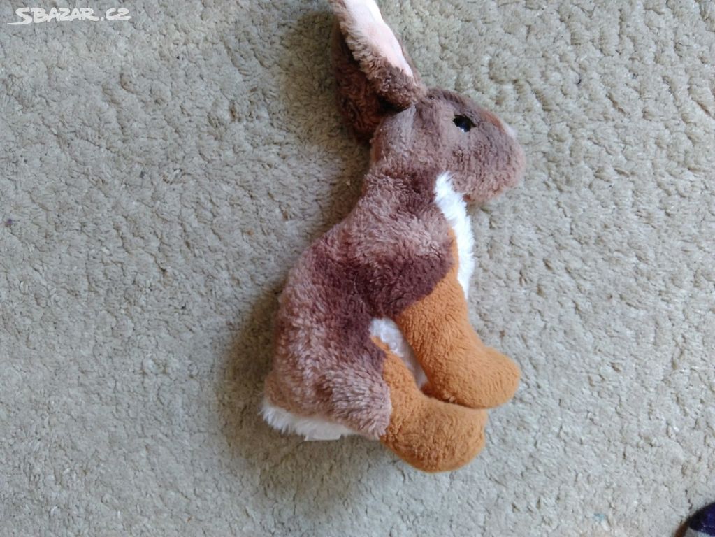 plyšový králík, zajíc, plyšová hračka