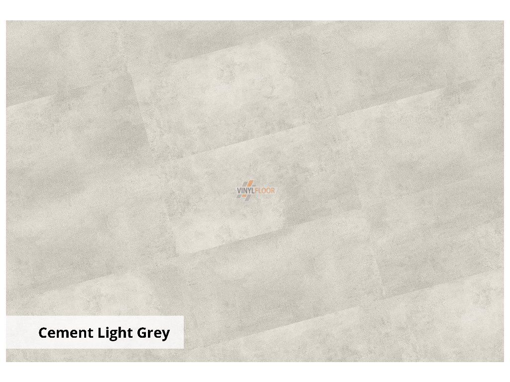 Vinylová podlaha SPC cement light grey (4008)