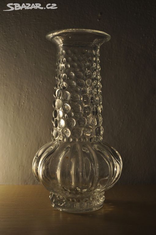 váza Pavel Pánek, sklárna Libochovice 1970