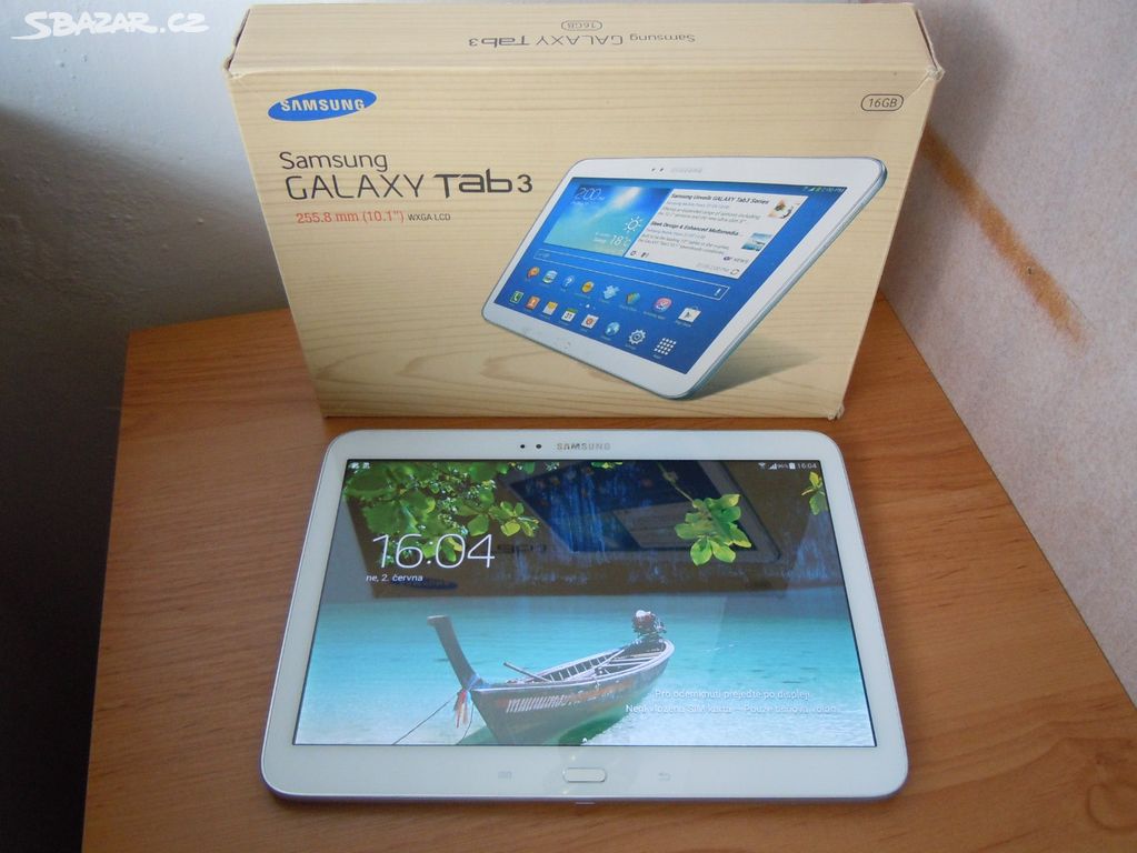 Tablet  Samsung Galaxy  Tab 3  GT -P 5200 Top stav