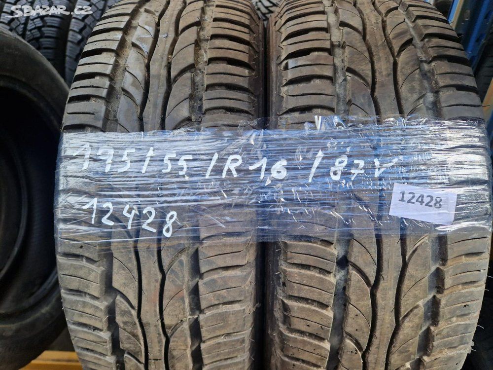 2 KS LETNÍ PNEUMATIKA SAVA 195/55 R16 87V - 12428