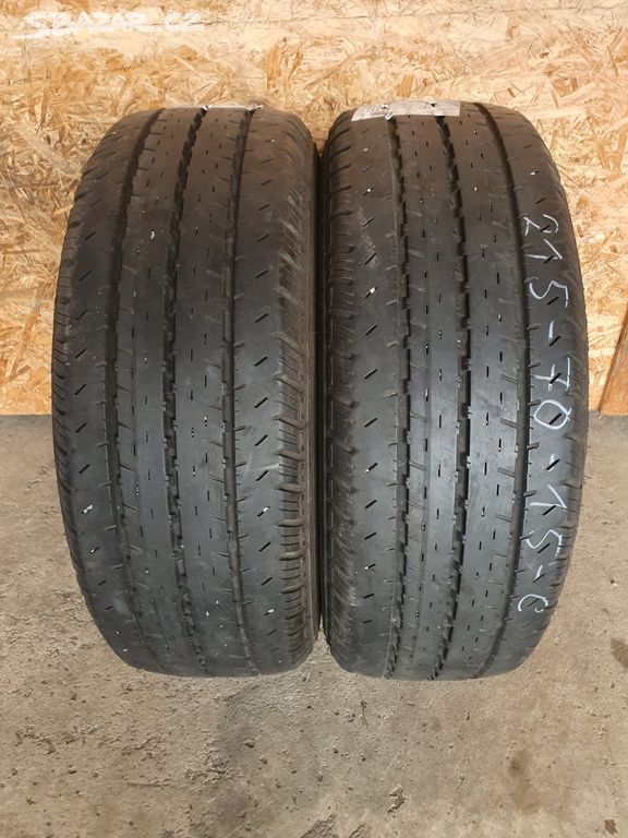 215 70 r 15 C 7mm 215/70r15 C letní pneumatiky