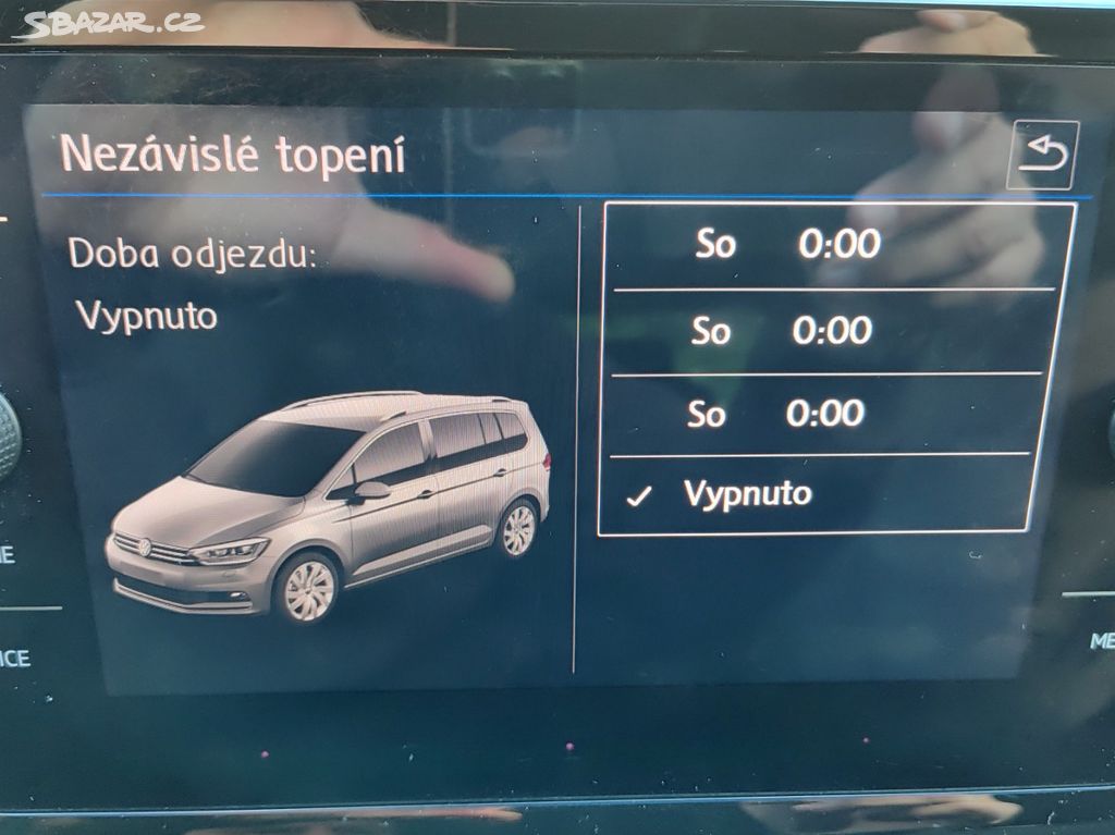 Webasto TTEvo CAN originál instalace do VW a Škoda