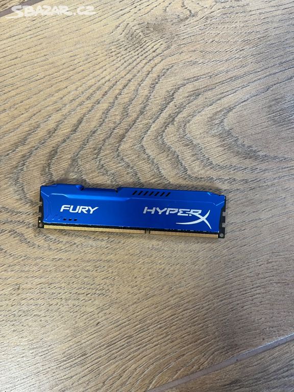 HyperX Fury Blue 8GB DDR3 1600 CL10