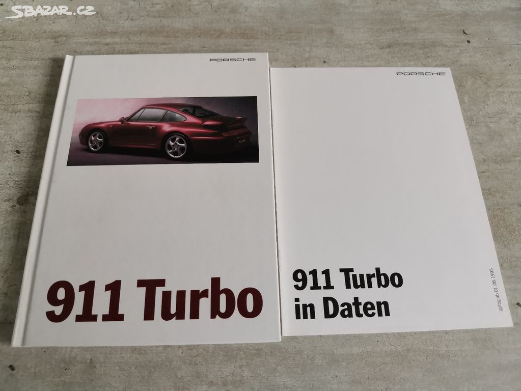 Prospekt Porsche 911 Turbo 993 (1995) 64+8 stran D