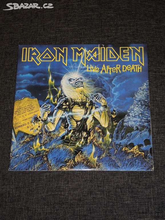 2LP Iron Maiden - Live After Death (1985).