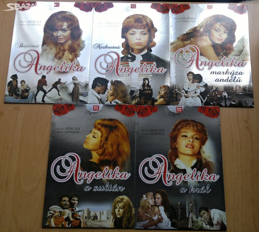 5 DVD Angelika..