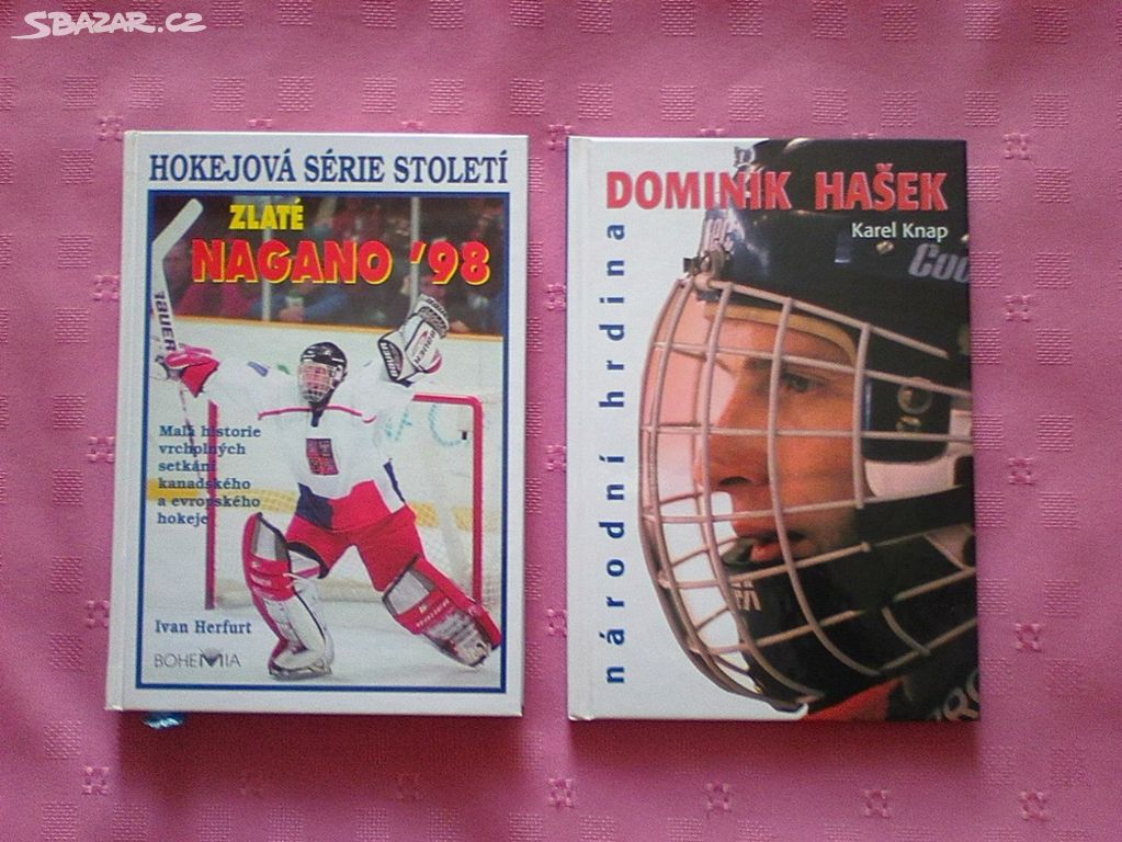 Knihy: Zlaté Nagano 98, a D. Hašek, národní hrdina