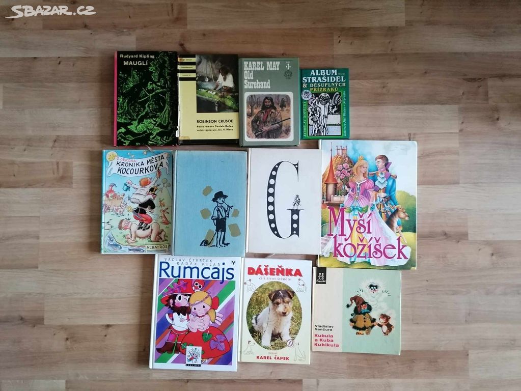 dětské knihy a pohádky od známých spisovatelů