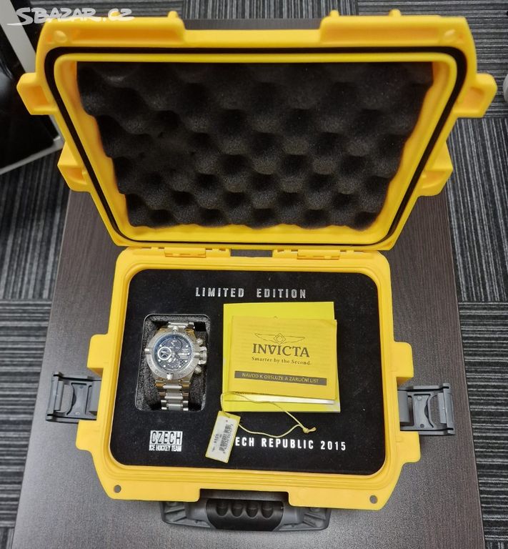 Prodám hodinky INVICTA ICE HOCKEY TEAM 2015