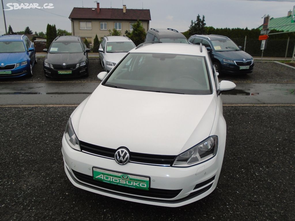 VW GOLF Variant VII 1,6 TDI 81kW-1.Maj.-Serviska