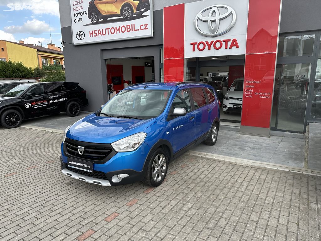 Dacia Lodgy, 1.2Benzín 7S 115PS Odpočet DPH