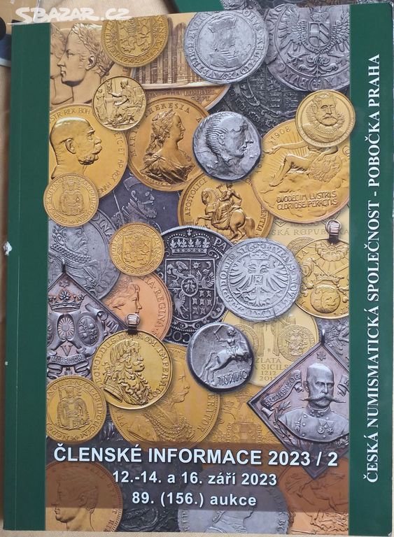 katalog aukce ČNS 12.-16.9.2023