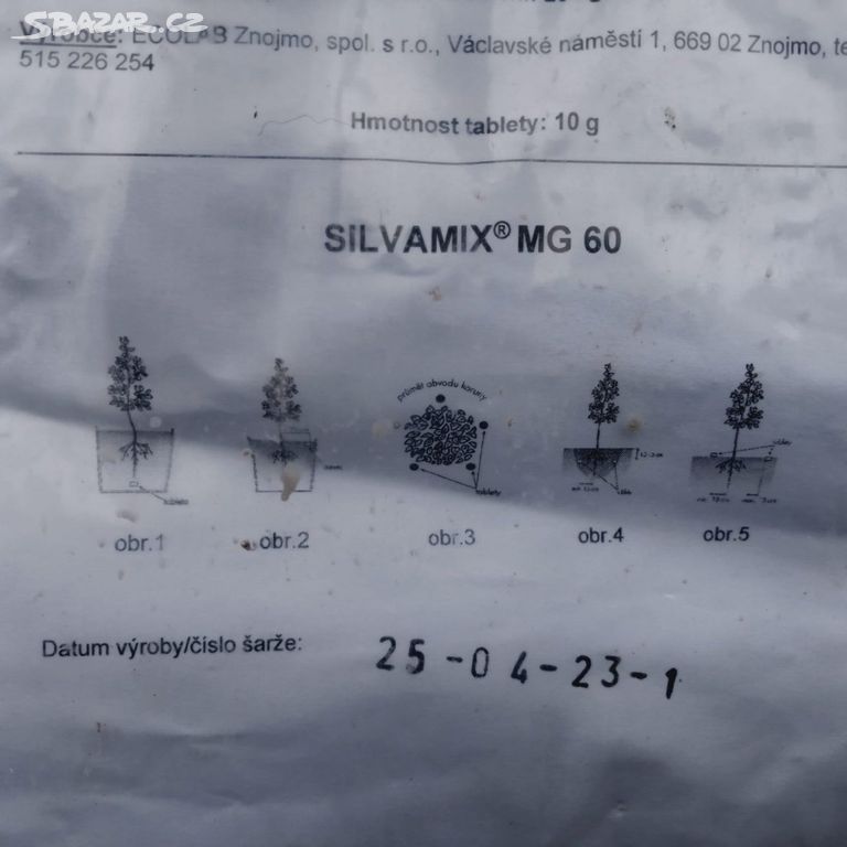 Silvamix FORTE 60 tablety - 25 kg