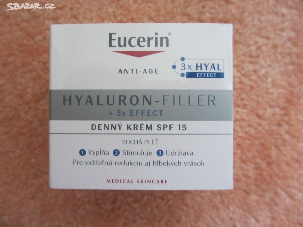 Nový Eucerin Hyaluron Filler + 3x Effect