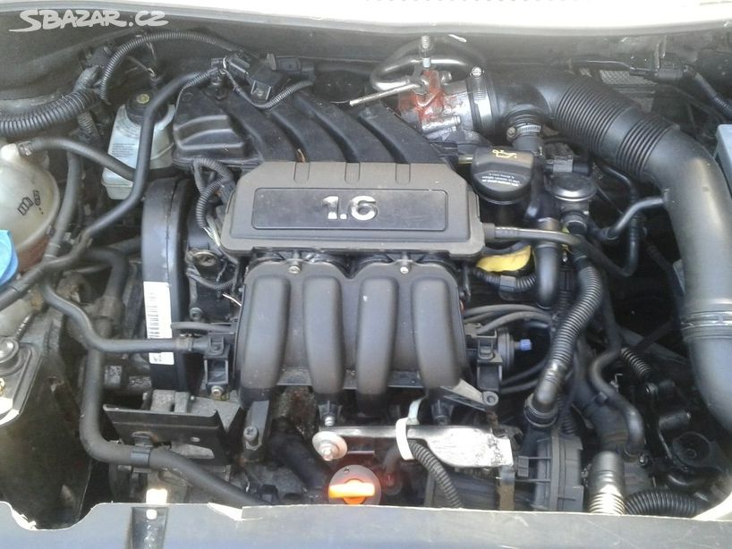 Motor BGU 1.6MPI 75KW VW Golf 5 1K1 2005 68tis km