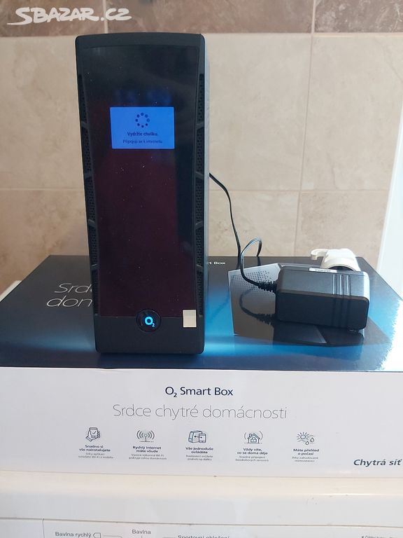 O2 Smart box wifi  modem dvě pásma 2.4 a 5GZ