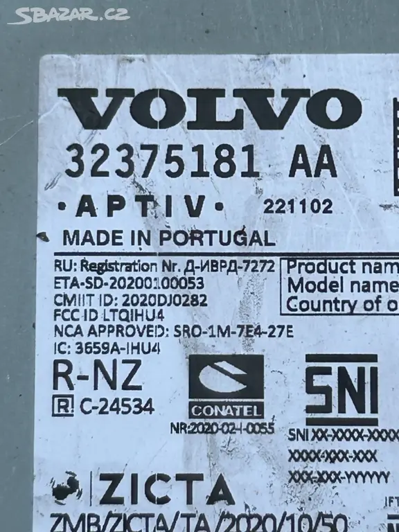 32375181AA Navigace Rádio Volvo - fotka 2
