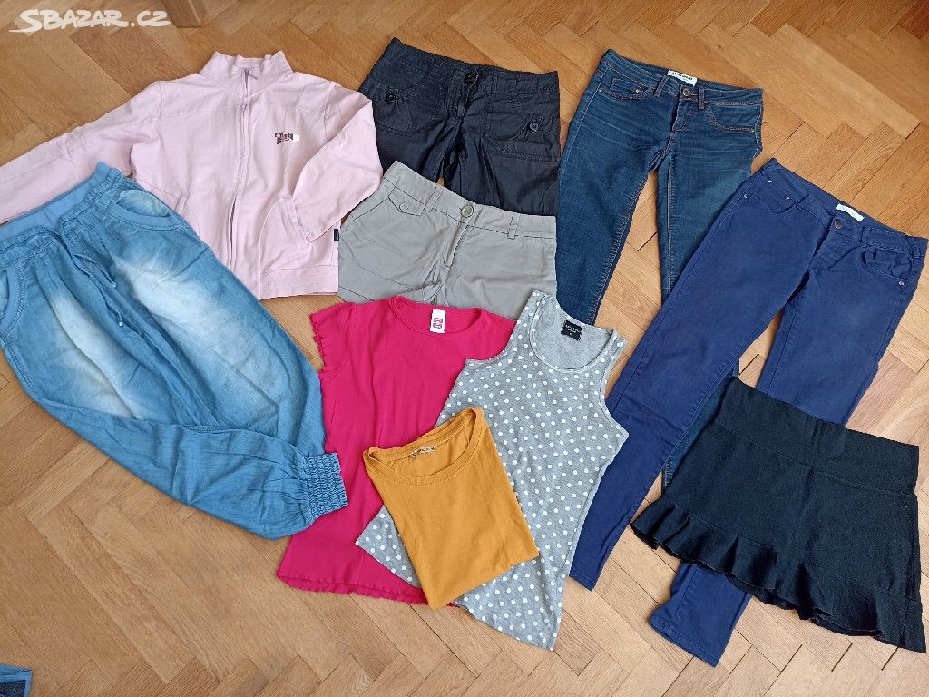 Mix dívčího oblečení velikost 152-164