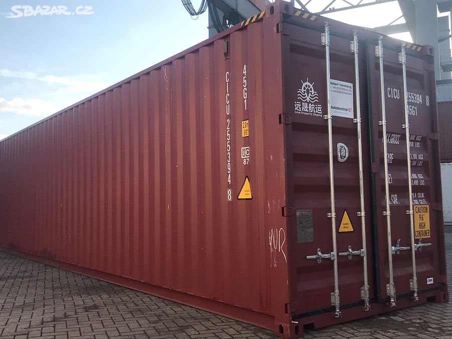 Lodní kontejner 40FT HC (12m) ONE TRIP