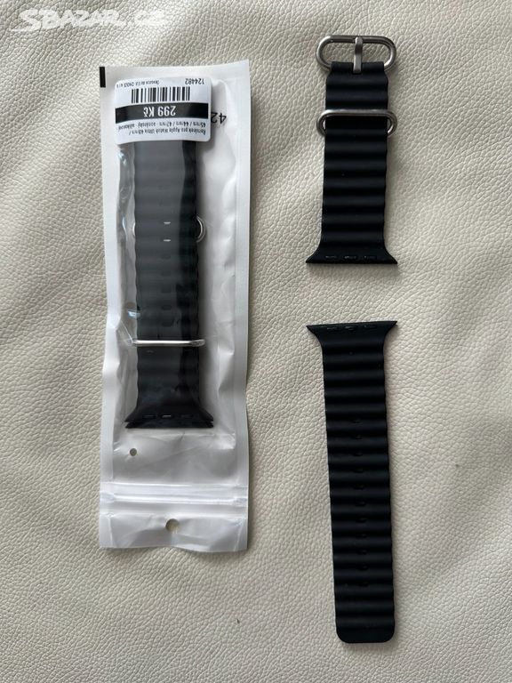 Řemínek pro Apple Watch Ultra 49mm / 45mm, černý