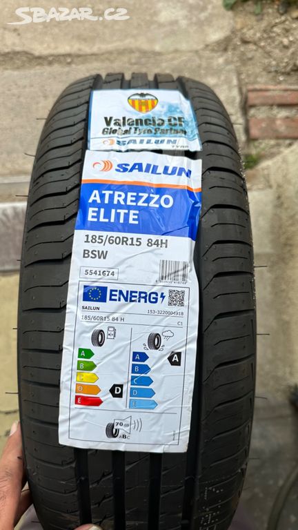 4x nové letní pneu Sailun 185/60 R15 84H